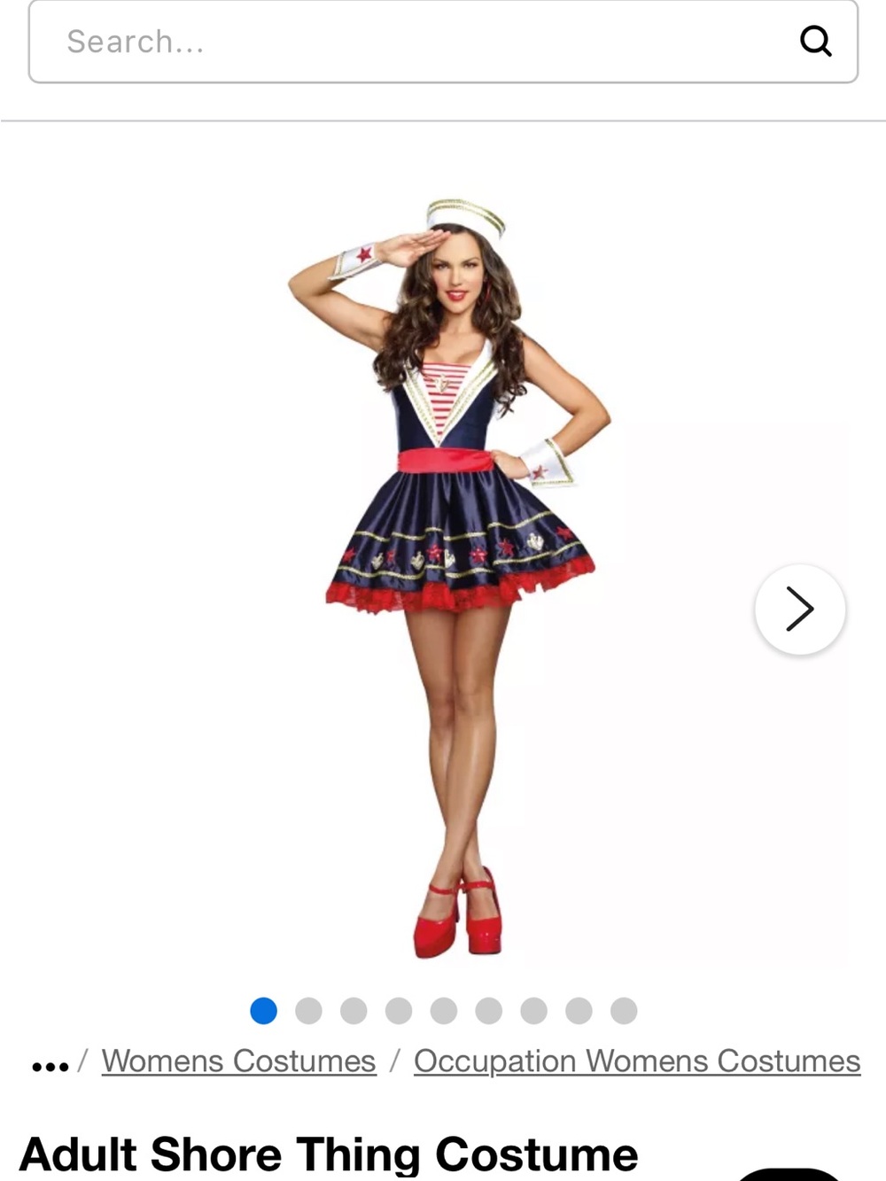 Adult Sailor Costume